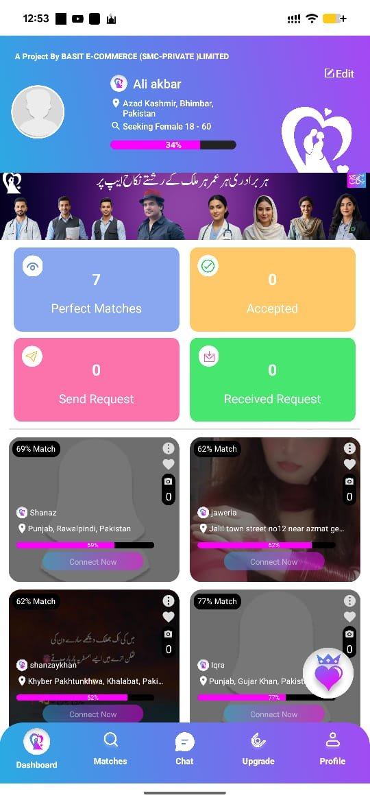 1Nikkah app screenshot